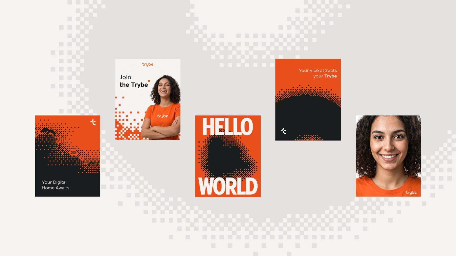 Trybe — visual identity, image 2 of 5